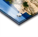 View of Santa Maria dellIsola Monastery in Tropea Calabria Ital Acrylic print