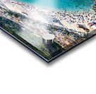 Leisure time at Marina Grande beach in Scilla Calabria Italy Impression Acrylique