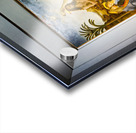 Baptism of Christ by Leonardo da Vinci at Uffizi Gallery Florenc Acrylic print