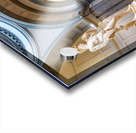 View inside Gallery of the Academy with Michelangelo David in Fl Acrylic print