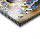 Frescoes by Giotto in Museo Nazionale del Bargello Florence It Acrylic print