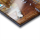 Visitors explore the interior of Santa Maria Novella in Tuscany Acrylic print