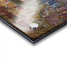 Santa Maria Novella church interior with historical art in Flore Acrylic print