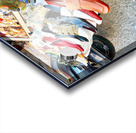 Footwear display at Ballaro street market in Palermo Sicily Acrylic print