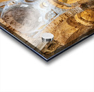 Interior view of Cappella di San Cataldo in Palermo Sicily Acrylic print