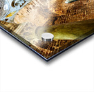 Interior view of Cappella di San Cataldo showing its unique desi Acrylic print