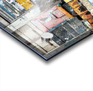 Market scene in Palermo Sicily with local crafts and art Acrylic print