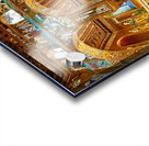 Cappella Palatina in Palermo shows detailed frescoes and archite Acrylic print