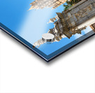 Palermo Cathedral stands tall with statue in front and blue sky Acrylic print