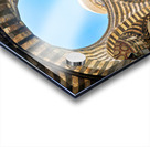 Visitors explore Khan Asad Pasha Caravanserai in Damascus Syri Acrylic print