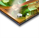 Exploring the Umayyad Mosque in Damascus during evening hours Acrylic print