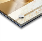 Sitting and waiting at a mosque in Aleppo Syria Acrylic print