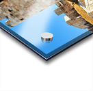 Visiting the citadel in Aleppo Syria on a clear day Acrylic print