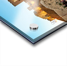 Exploring the citadel of Aleppo during dusk in Syria Acrylic print