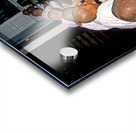 Monks having lunch in Mandalay during the day Acrylic print