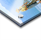 Traditional fishing on Inle Lake in Myanmar by local fisherman Acrylic print