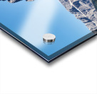 Sassolungo mountain peak view at Seiser Alm in Italy Acrylic print