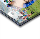 Wrestling at Naadam festival in Ulaanbaatar Mongolia Acrylic print