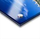 Erdene Zuu Monastery stands in Mongolia under a clear blue sky Acrylic print