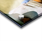 Indigenous mother nourishes child in the Andes of Argentina Acrylic print