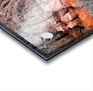 Colorful eroded rock formations in Quebrada de las Conchas Arge Acrylic print