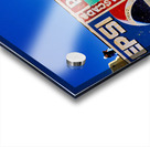 Welcome to Bolivia sign on a wall with old ads. Acrylic print