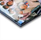 Diverse group of children posing outdoors with varied expression Acrylic print