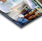 Cremation ceremony at Pashupatinath Temple in Kathmandu Nepal Acrylic print