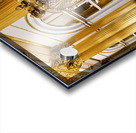 Golden candelabrum in the Winter Palace Hermitage Museum Acrylic print