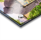 Tchaikovskys grave at Tikhvin cemetery in Saint Petersburg Acrylic print