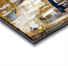 People walk through Catherine Palace in Pushkin St Acrylic print