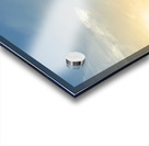 Visit to Sheikh Zayed Grand Mosque in Abu Dhabi at sunset Acrylic print