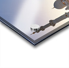 Visiting Sheikh Zayed Grand Mosque in Abu Dhabi at dusk Acrylic print