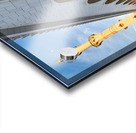 Visit to Sheikh Zayed Grand Mosque in Abu Dhabi at sunset Impression Acrylique