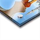 Visit to Sheikh Zayed Grand Mosque in Abu Dhabi at dawn Acrylic print