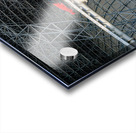 Ferrari World roller coaster ride in Abu Dhabi with guests Acrylic print