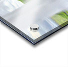 Seljalandsfoss waterfall view from behind in Iceland Acrylic print