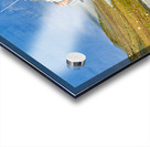 Exploring Jokulsarlon Glacier Lagoon with amphibian vehicle Acrylic print