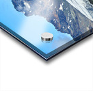 Glacier in Skaftafell Iceland with clear sky and road view Acrylic print