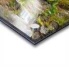 Gongumannafoss waterfall flows in Iceland during daylight hours Acrylic print