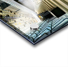 Exploring the interior of Harpa Opera House in Reykjavik Iceland Acrylic print