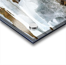 Flowing water and snow near Djupvegur in Iceland Acrylic print