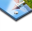 Visit to Hellnar Church in Iceland on a sunny day Acrylic print