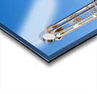 Visit to Al Khor mosque in Muscat Oman during bright day Acrylic print