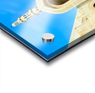 Visitors explore Sultan Qaboos Grand Mosque in Muscat Acrylic print