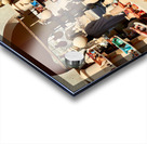 Visitors explore the market at Nizwa Oman during the day Acrylic print