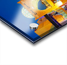 Waterfront view of Mutrah Souq in Muscat at sunset time Acrylic print