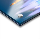 Hagia Sophia Grand Mosque at night with a fountain display Acrylic print