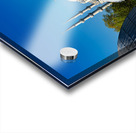 Blue Mosque domes under clear sky in Istanbul Acrylic print