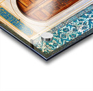 Exploring the tiled walls and wooden door at Topkapi Palace Acrylic print